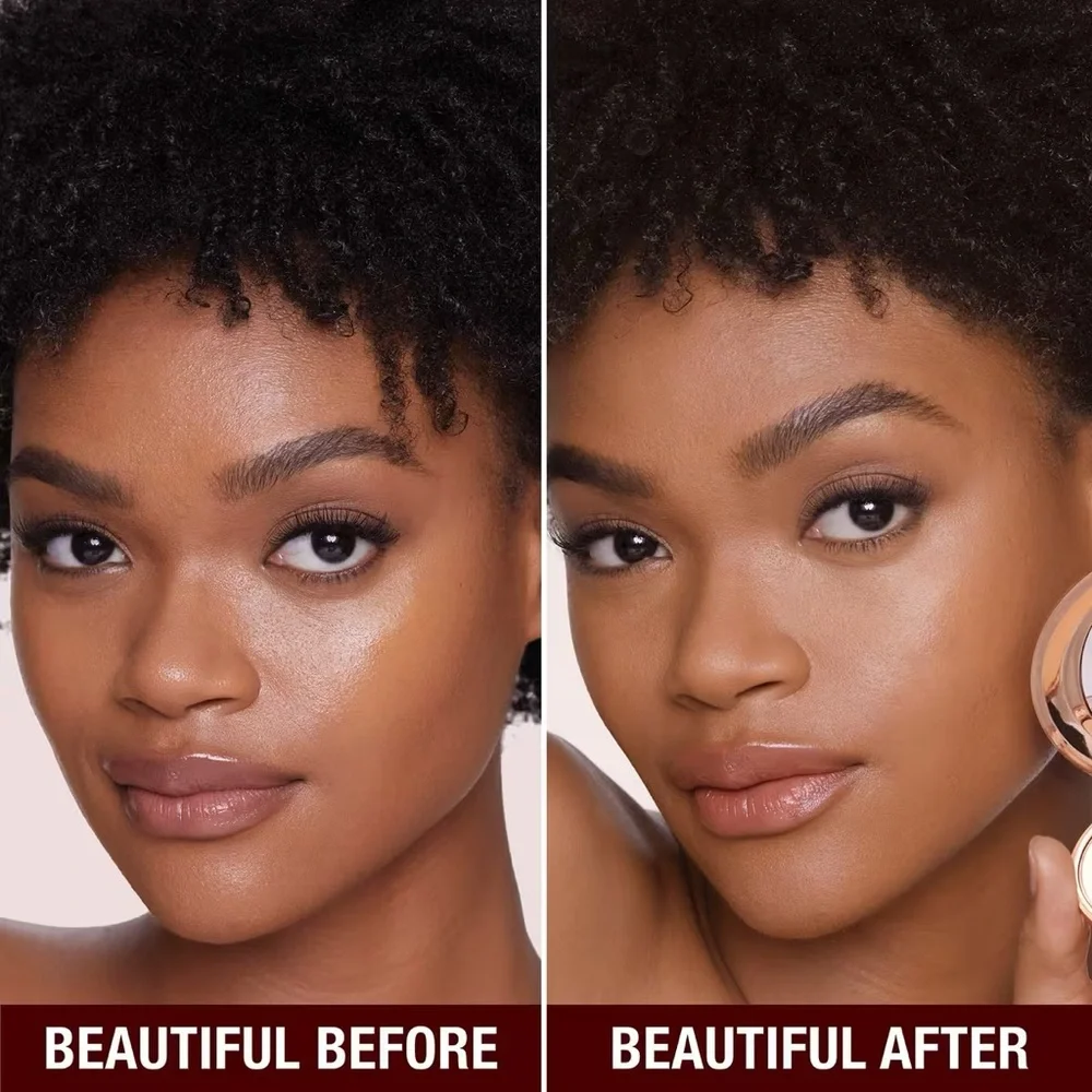 ‘Tan’ Charlotte Tilbury Airbrush Flawless Finish Setting Powder - Picture 3 of 7